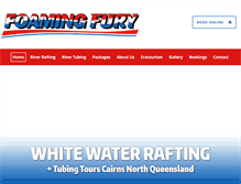 Tablet Screenshot of foamingfury.com.au